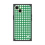 プレミアムスクエアケース with MagSafe［ Checkered Green - ギンガムチェック グリーン ］