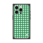 プレミアムスクエアケース with MagSafe［ Checkered Green - ギンガムチェック グリーン ］
