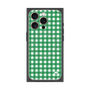 プレミアムスクエアケース with MagSafe［ Checkered Green - ギンガムチェック グリーン ］
