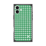 プレミアムスクエアケース with MagSafe［ Checkered Green - ギンガムチェック グリーン ］
