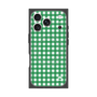 プレミアムスクエアケース with MagSafe［ Checkered Green - ギンガムチェック グリーン ］