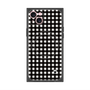 プレミアムスクエアケース with MagSafe［ Checkered Purple - ギンガムチェック ブラック ］