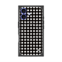 プレミアムスクエアケース with MagSafe［ Checkered Purple - ギンガムチェック ブラック ］