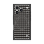 プレミアムスクエアケース with MagSafe［ Checkered Purple - ギンガムチェック ブラック ］