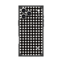 プレミアムスクエアケース with MagSafe［ Checkered Purple - ギンガムチェック ブラック ］