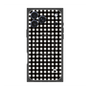 プレミアムスクエアケース with MagSafe［ Checkered Purple - ギンガムチェック ブラック ］