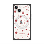 プレミアムスクエアケース with MagSafe［ Dippin dots Red - ディッピンドッツ レッド ］
