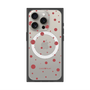 プレミアムスクエアケース with MagSafe［ Dippin dots Red - ディッピンドッツ レッド ］