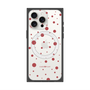 プレミアムスクエアケース with MagSafe［ Dippin dots Red - ディッピンドッツ レッド ］