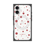 プレミアムスクエアケース with MagSafe［ Dippin dots Red - ディッピンドッツ レッド ］