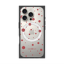 プレミアムスクエアケース with MagSafe［ Dippin dots Red - ディッピンドッツ レッド ］