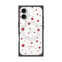 プレミアムスクエアケース with MagSafe［ Dippin dots Red - ディッピンドッツ レッド ］