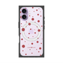 プレミアムスクエアケース with MagSafe［ Dippin dots Red - ディッピンドッツ レッド ］