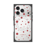 プレミアムスクエアケース with MagSafe［ Dippin dots Red - ディッピンドッツ レッド ］