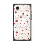 プレミアムスクエアケース with MagSafe［ Dippin dots Red - ディッピンドッツ レッド ］