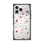 プレミアムスクエアケース with MagSafe［ Dippin dots Red - ディッピンドッツ レッド ］