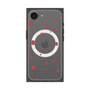 プレミアムスクエアケース with MagSafe［ Dippin dots Red - ディッピンドッツ レッド ］