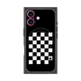 プレミアムスクエアケース with MagSafe［ Racing checkered flag - レーシングチェッカーフラッグ ］
