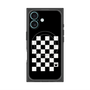 プレミアムスクエアケース with MagSafe［ Racing checkered flag - レーシングチェッカーフラッグ ］