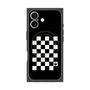 プレミアムスクエアケース with MagSafe［ Racing checkered flag - レーシングチェッカーフラッグ ］