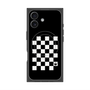 プレミアムスクエアケース with MagSafe［ Racing checkered flag - レーシングチェッカーフラッグ ］