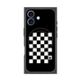 プレミアムスクエアケース with MagSafe［ Racing checkered flag - レーシングチェッカーフラッグ ］