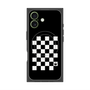 プレミアムスクエアケース with MagSafe［ Racing checkered flag - レーシングチェッカーフラッグ ］