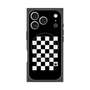 プレミアムスクエアケース with MagSafe［ Racing checkered flag - レーシングチェッカーフラッグ ］