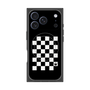 プレミアムスクエアケース with MagSafe［ Racing checkered flag - レーシングチェッカーフラッグ ］