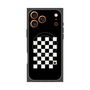 プレミアムスクエアケース with MagSafe［ Racing checkered flag - レーシングチェッカーフラッグ ］