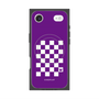 プレミアムスクエアケース with MagSafe［ Racing checkered flag Purple - レーシングチェッカーフラッグ パープル ］