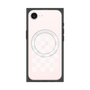 プレミアムスクエアケース with MagSafe［ Racing checkered flag White - レーシングチェッカーフラッグ ホワイト ］