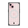 プレミアムスクエアケース with MagSafe［ CASEPLAY Crown dots Black - ケースプレイ・クラウン・ドッツ ブラック ］