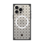 プレミアムスクエアケース with MagSafe［ CASEPLAY Crown dots Black - ケースプレイ・クラウン・ドッツ ブラック ］