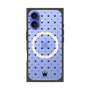 プレミアムスクエアケース with MagSafe［ CASEPLAY Crown dots Black - ケースプレイ・クラウン・ドッツ ブラック ］