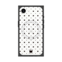 プレミアムスクエアケース with MagSafe［ CASEPLAY Crown dots Black - ケースプレイ・クラウン・ドッツ ブラック ］