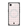 プレミアムスクエアケース with MagSafe［ CASEPLAY Crown dots Black - ケースプレイ・クラウン・ドッツ ブラック ］