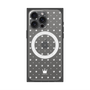 プレミアムスクエアケース with MagSafe［ CASEPLAY Crown dots White - ケースプレイ・クラウン・ドッツ ホワイト ］