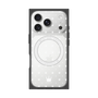 プレミアムスクエアケース with MagSafe［ CASEPLAY Crown dots White - ケースプレイ・クラウン・ドッツ ホワイト ］