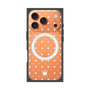 プレミアムスクエアケース with MagSafe［ CASEPLAY Crown dots White - ケースプレイ・クラウン・ドッツ ホワイト ］