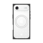 プレミアムスクエアケース with MagSafe［ CASEPLAY Crown dots White - ケースプレイ・クラウン・ドッツ ホワイト ］