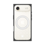 プレミアムスクエアケース with MagSafe［ CASEPLAY Crown dots White - ケースプレイ・クラウン・ドッツ ホワイト ］