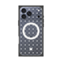 プレミアムスクエアケース with MagSafe［ CASEPLAY Crown dots White - ケースプレイ・クラウン・ドッツ ホワイト ］