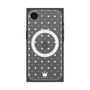 プレミアムスクエアケース with MagSafe［ CASEPLAY Crown dots White - ケースプレイ・クラウン・ドッツ ホワイト ］