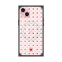 プレミアムスクエアケース with MagSafe［ CASEPLAY Crown dots Red - ケースプレイ・クラウン・ドッツ レッド ］