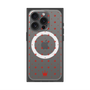 プレミアムスクエアケース with MagSafe［ CASEPLAY Crown dots Red - ケースプレイ・クラウン・ドッツ レッド ］