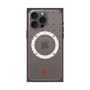 プレミアムスクエアケース with MagSafe［ CASEPLAY Crown dots Red - ケースプレイ・クラウン・ドッツ レッド ］