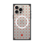 プレミアムスクエアケース with MagSafe［ CASEPLAY Crown dots Red - ケースプレイ・クラウン・ドッツ レッド ］