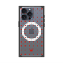 プレミアムスクエアケース with MagSafe［ CASEPLAY Crown dots Red - ケースプレイ・クラウン・ドッツ レッド ］