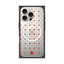プレミアムスクエアケース with MagSafe［ CASEPLAY Crown dots Red - ケースプレイ・クラウン・ドッツ レッド ］